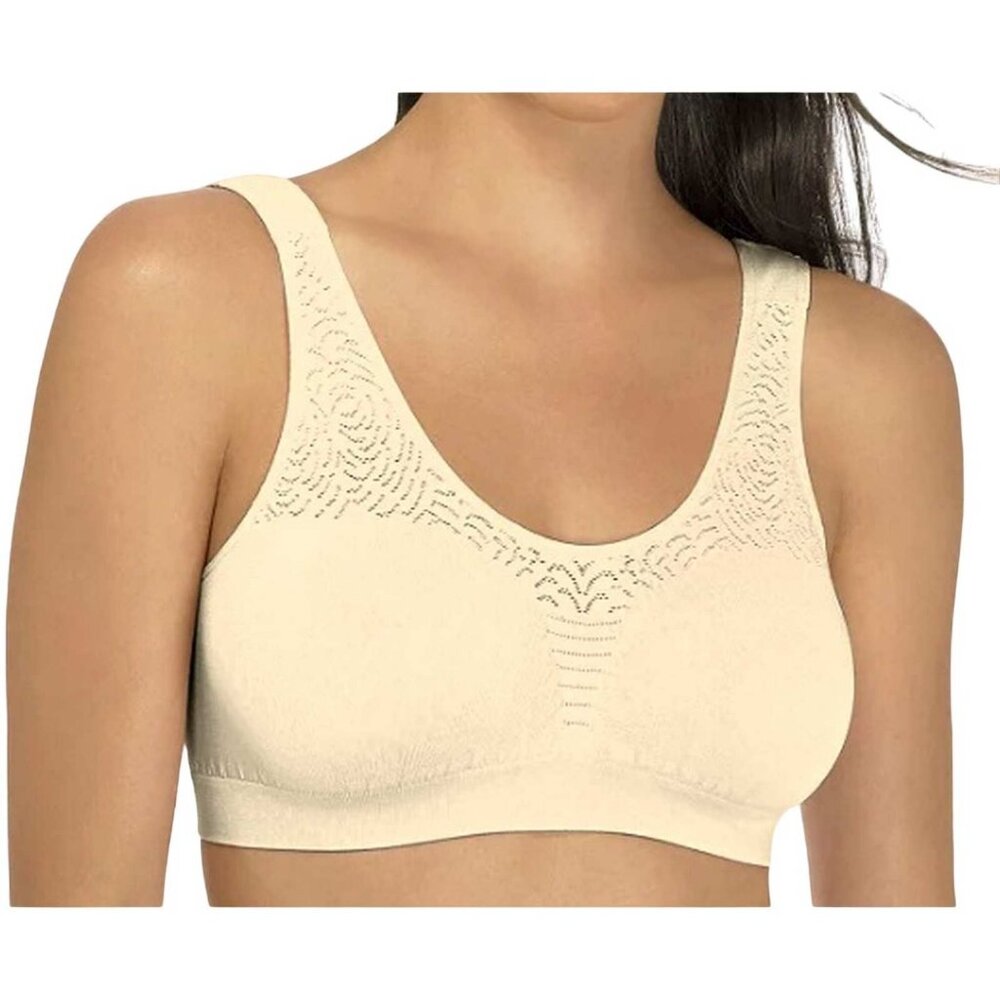 Bali® Comfort Revolution Seamless Microfiber Crop Top MEDIUM (11-AL)